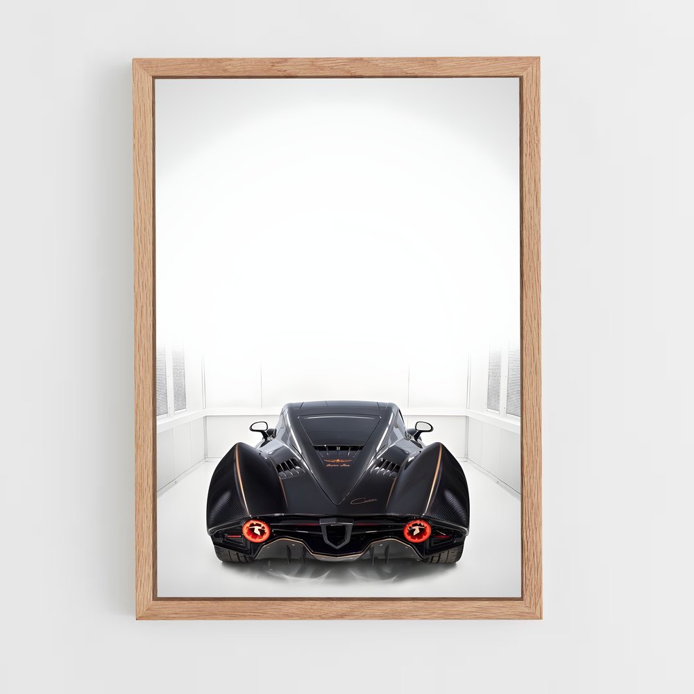 Poster Supercar Pagan – affiche Hispano Suiza (vue 4)